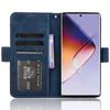 Flip Case for Infinix Note 40 Pro, Card Slot, Navy Blue