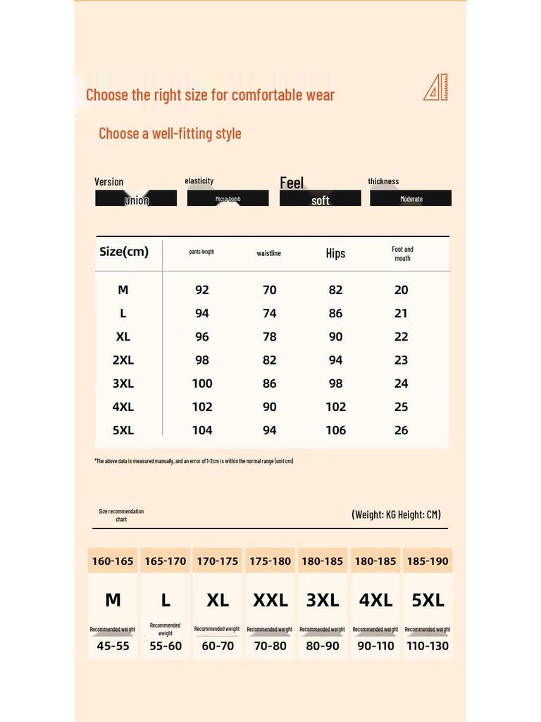 JEEP SPIRIT Men's Fleece Lined Thermal Pants