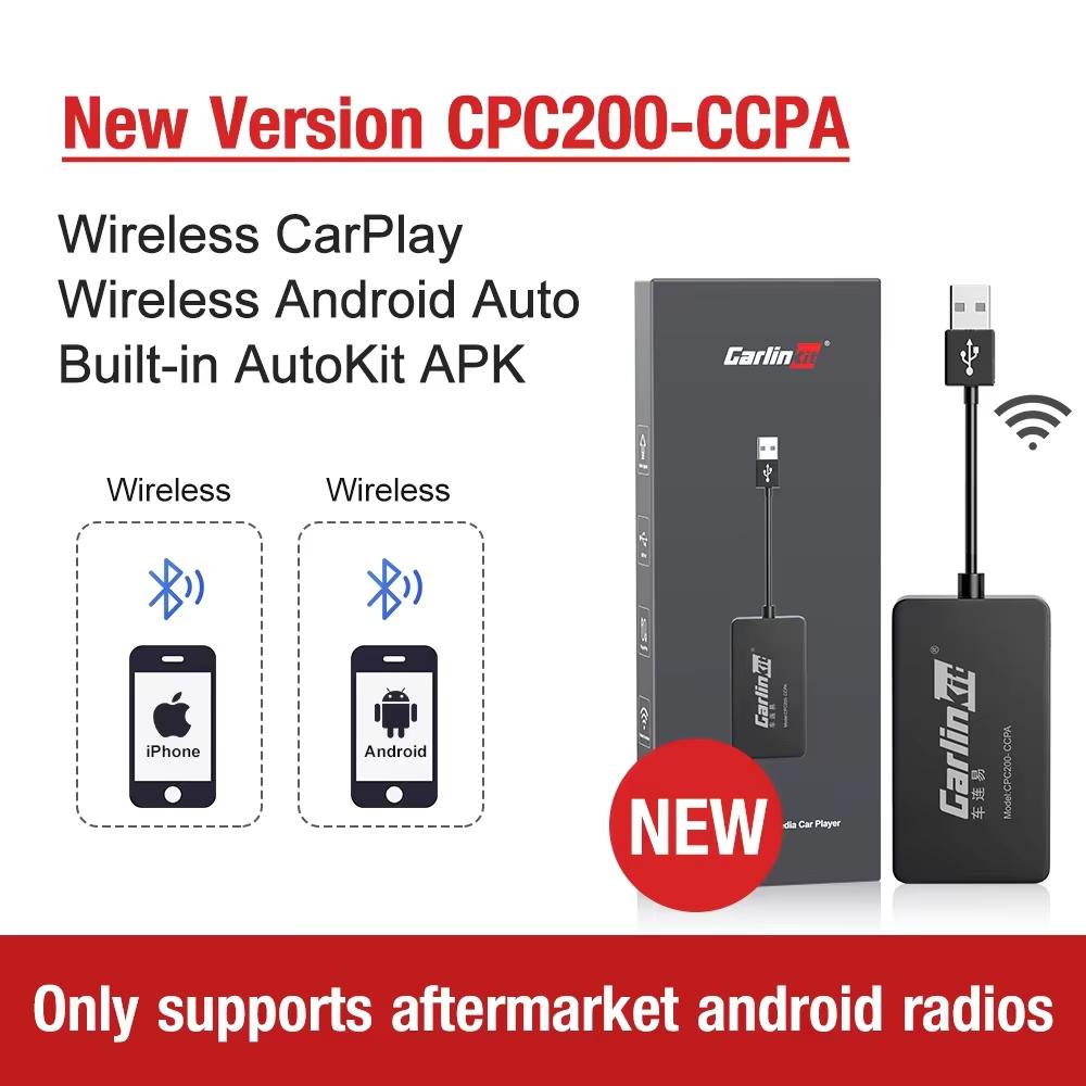 LoadKey & Carlinkit Wired & Wireless CarPlay Android Auto Dongle USB wireless adapter for Android Screen Auto Connect  mirroring Carlinkit Genuine
