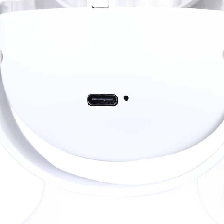 Table Small Cooling Fan Portable Desktop Tower Fan for Home Office Bedroom 5 Speed Adjustable Brushless Fan USB Powered