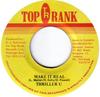 7inch Record THRILLER U - Make It Real NONE Top Rank Jamaica Reggae, Ska & Dub Used