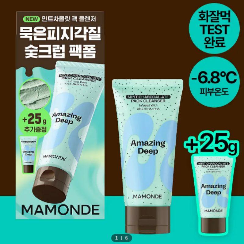 Mamonde Amazing Deep Mint Chocolate Pack Cleanser 135g + 25g