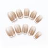 FuMaide Square French Blush Wearable Nail Stickers