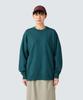Washable Wool Crewneck Knit Knit and Sew Long Sleeve for Men and Size XL KN-25AU001 Sweater/Cut T-Shirt Women, Green,