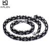 Hiphop Star Bracelet Personalized Byzantine Stainless Steel Domineering Emperor Chain Mens Jewelry Multispecification