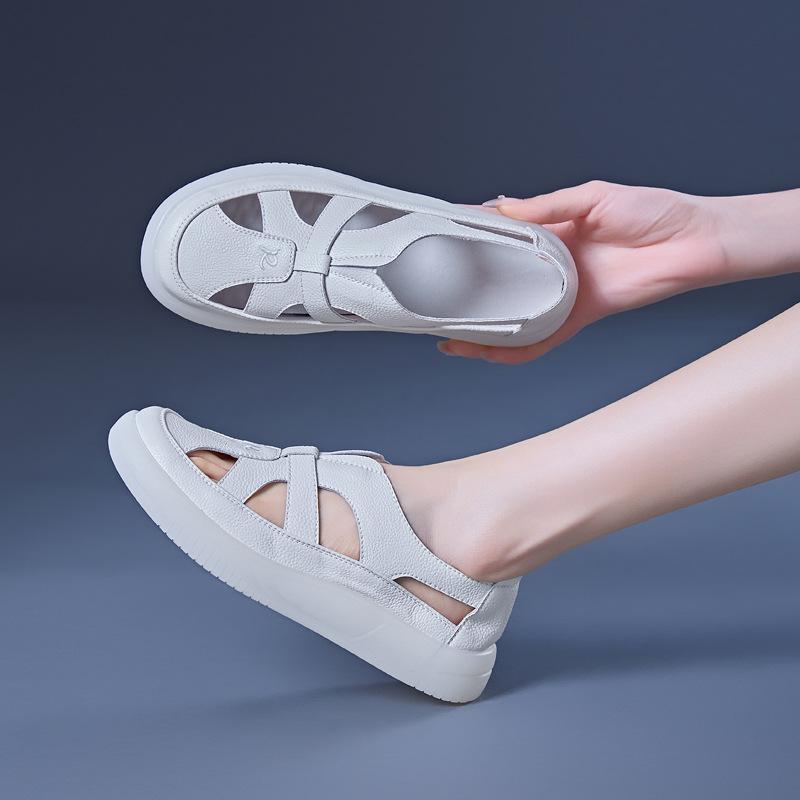 

Белые туфли Кожаные туфли на плоской подошве 39 белый