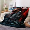 Coperta stampata a tema Lewis Hamilton - Perfetta per divano, letto, viaggi e uso all'aperto | Lavabile in lavatrice, accogliente e resistente.