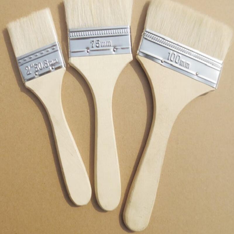 OEING Wooden Handle Wool Brush Set