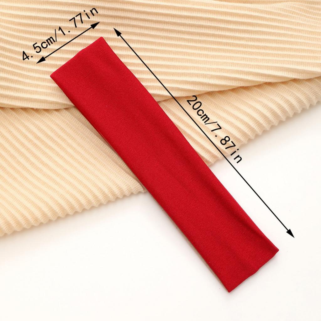 1PC Breathable Yoga Hair Bands Absorbing Sweat Headwear Hair Jewelry Women Elastic Headband Fashion