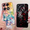 Flower Cartoon Fashion Design Phone Case For Motorola Signature Moto X70 Air Pro 5G Funda Soft Silicone Shockproof Back Cover