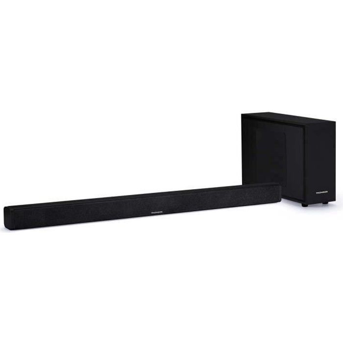 Non Communiqué Noir Thomson Sb250bt - Système De Barre Audio - Canal 2.1 - Sans Fil - Bluetooth - Image 5