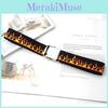 Fashionable Flame Pattern Metal Buckle Decoration Woven Canvas Belt For Men And Women Casual Style