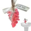 Face Bar Soap Strawberry Shaped Cleansing Soap On A Rope Aesthetic Decorative Lightening Cleanser Moisturizing For Skin Care Men