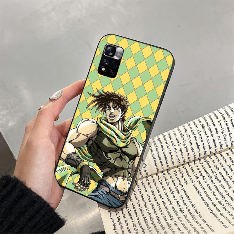 Jotaro Anime jojo's bizarre adventure Phone Case For Xiaomi Redmi note 14 Pro 14 13 12 11 10 Pro 14S 12S 11S Redmi 14C 13C 10