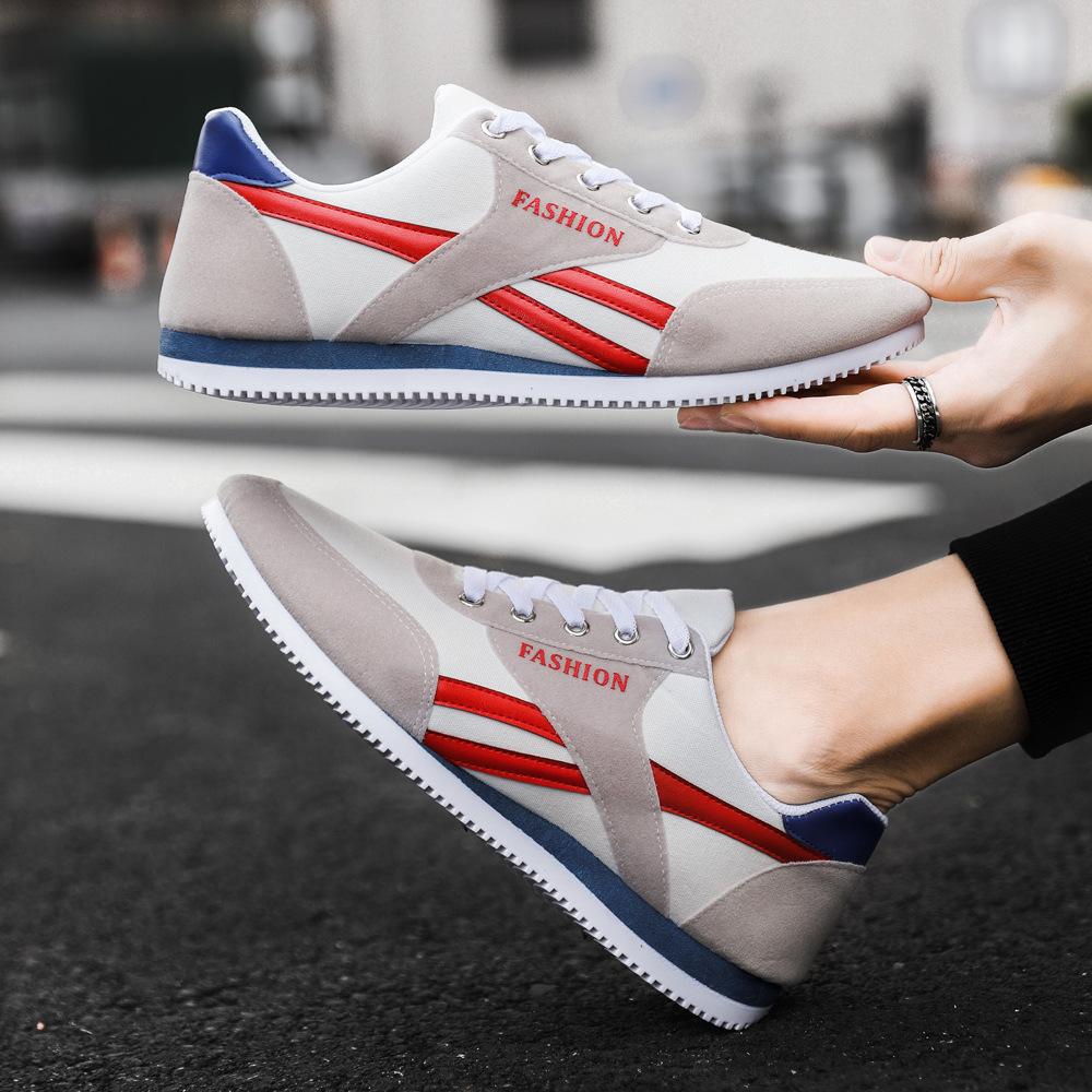 Casual shoes men's thin breathable fashion white shoes trend versatile autumn new youth running shoes men