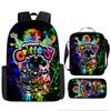 Speeltijd 4 Basisschool Rugzak Nightmare Critters Grote Capaciteit Rugzak