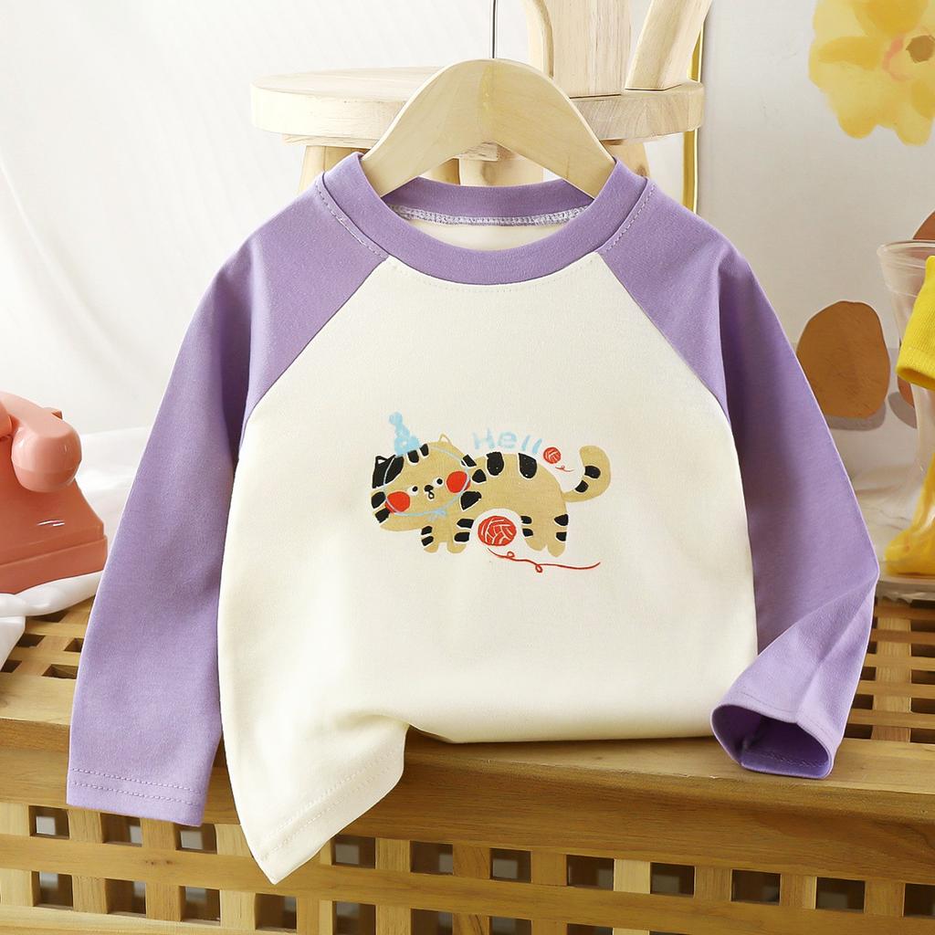 Children's Long Sleeved T-shirts, Autumn Clothes, Baby's New Autumn Clothes, Boys' Clothes, Girls' Base Clothes, Children's Clothing Wholesale