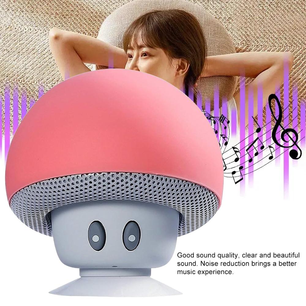 High Quality Wireless Bluetooth Speaker 30ft Wireless Range Subwoofer With Suction CupSuitable for Cycling Picnic Outdoor