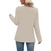 Women's Fashionable Long Sleeve Elegant Commuting And Casual Top