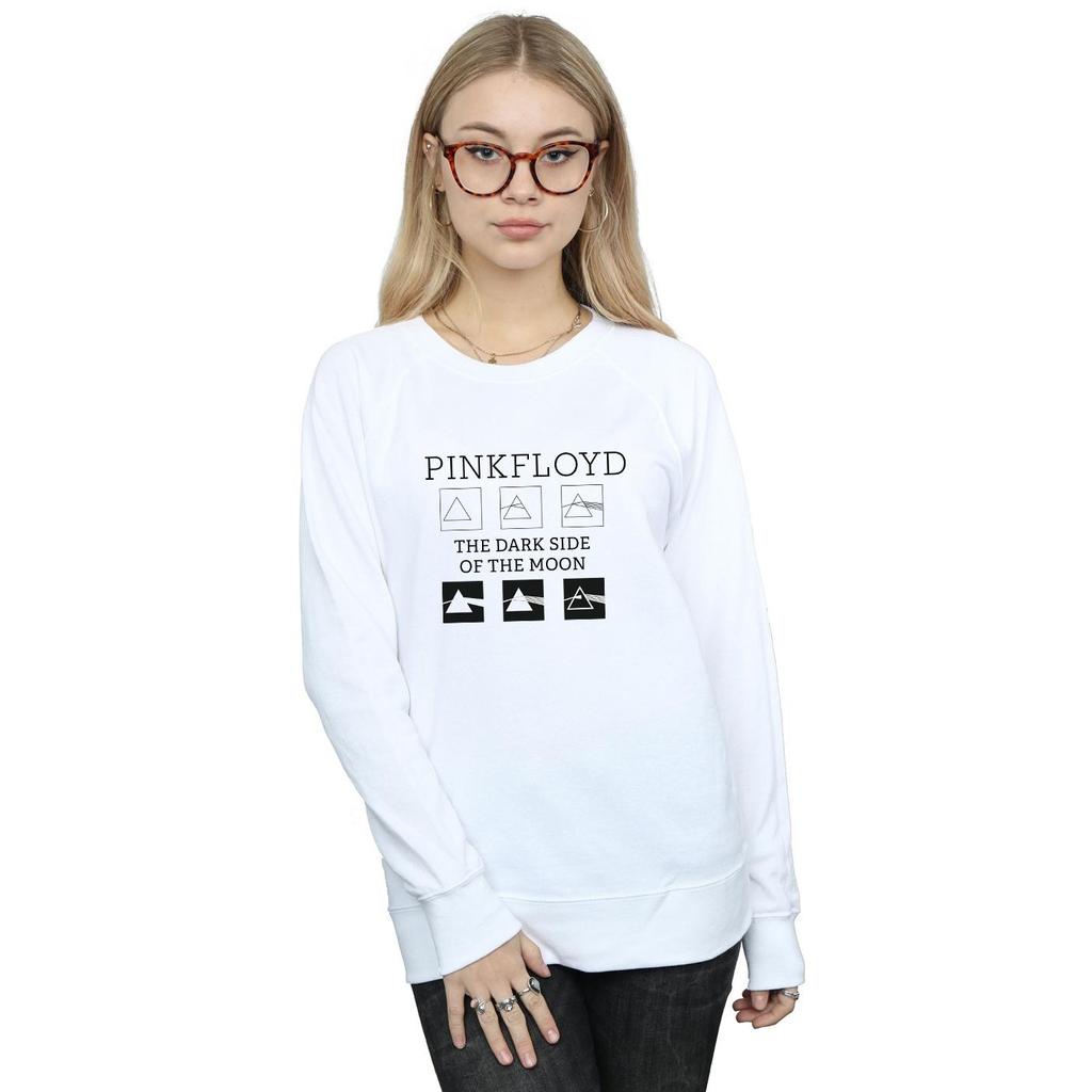Pink Floyd Womens/Ladies Pyramid Trio Sweatshirt