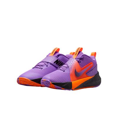 Nike Team Hustle D 12 Mesh Breathable Low Top Basketball Shoes Unisex IO9848-500