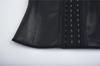 Cross9 Dames Glanzend Latex Korset Body Shaper met Botten Gesp en Buikcontrole