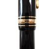 Excellent MONTBLANC fountain pen Meisterstuck 146 white star Black gold K14 mens Used