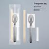 Disposable Plastic Spoon & Chopsticks Set