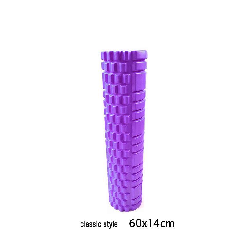 60cm High-Density 3D EVA Foam Roller for Yoga and Muscle Relaxation фиолетовый