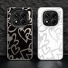 Creative Love Art Case for Xiaomi Redmi Note 14 A1 14C 12C Note 13 12 Pro Plus 10 A2 12 11 Pro 13C Phone Cover