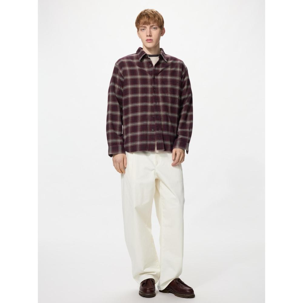 Uniqlo Flannel Shirt Ombre Check