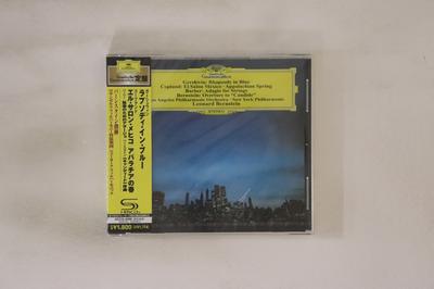 CD LEONARD BERNSTEIN LOS ANGELES PHIL  Gershwin Rhapsody In Blue Barber A UCCG2066 UNIVERSAL 2011 Japan Obi Classical Used