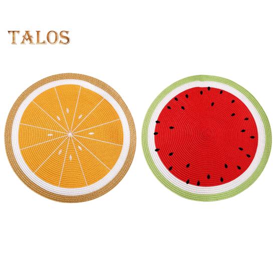 Schüsselunterlage, biegsam, rutschfest, helle Farbe, langlebig, umweltfreundlich, niedliche Schüsselunterlage für Restaurants