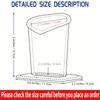 Plush Lined Eyeglass Holder Stand - Protective Desk or Nightstand Organizer Case for Secure Glasses & Sunglasses Storage