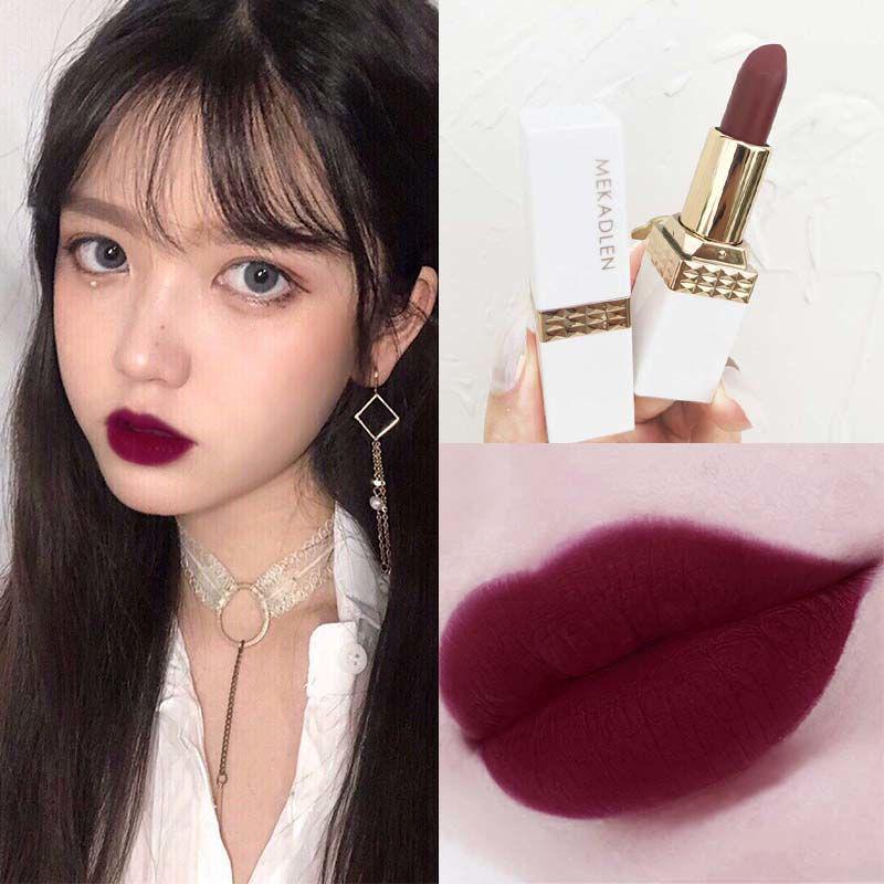 McCartyron Dragon Fruit Color Lipstick: Berry Plum, Rose Red, Purple, Milk Tea, Bean Paste, Cherry Blossom Pink
