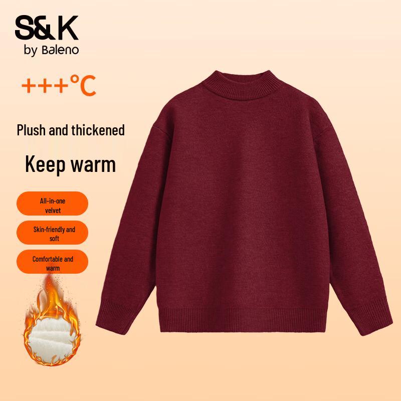 

Baleno Men s S&K Series Mock Neck Fleece-Lined Sweater 2XL