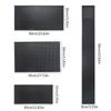 Bar Mat Rubber Coffee Bar Mats Anti-slip PVC Cup Mat Waterproof Heat Resistant Drain Mat for Bar Cafe Barista Cocktail Bartender Cup Holders 5