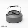Aluminum Alloy Tea Portable Water Kettle Outdoor Camping Coffee Pot Teapot Indoor Picnic Hiking Pot 1.2L