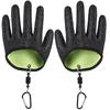 Non-slip Anti-puncture Fishing Gloves with Magnetic Buckle