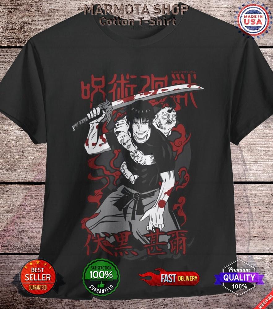 

Toji Fushiguro Jujutsu Kaisen T-Shirt Gojo Satoru Anime Japanese Tee Shirt JJK 4XL