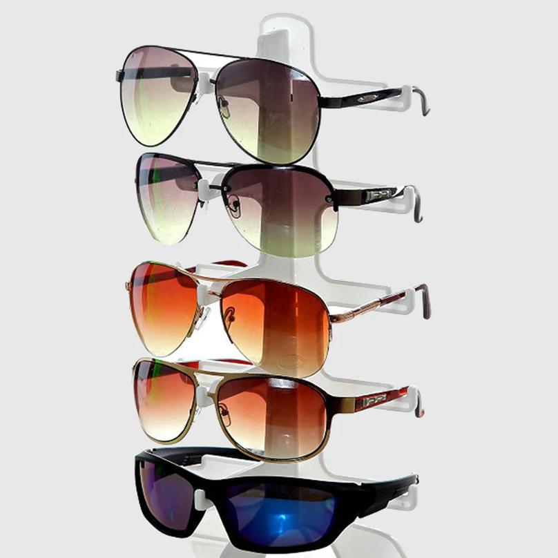 1pcs Eyeglasses Sunglasses Storage Display Stand Holder Organizer Case Show Rack for 5 Glasses Sunglasses Storage Rack