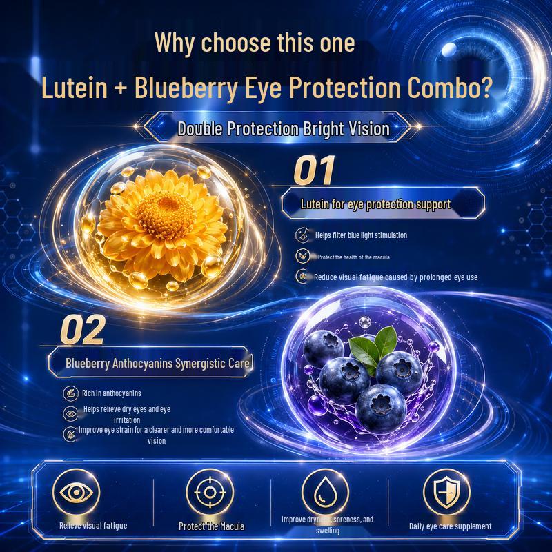 Tong Ren Tang Lutein Bilberry Eye Care Tablets