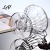 Coffee Filter for Sharing Pots Dripper Cup with Spiral Groove Design Pour Over Cone Heat Resistant V.60 Transparent Plastic Maker Kitchen Travel Use