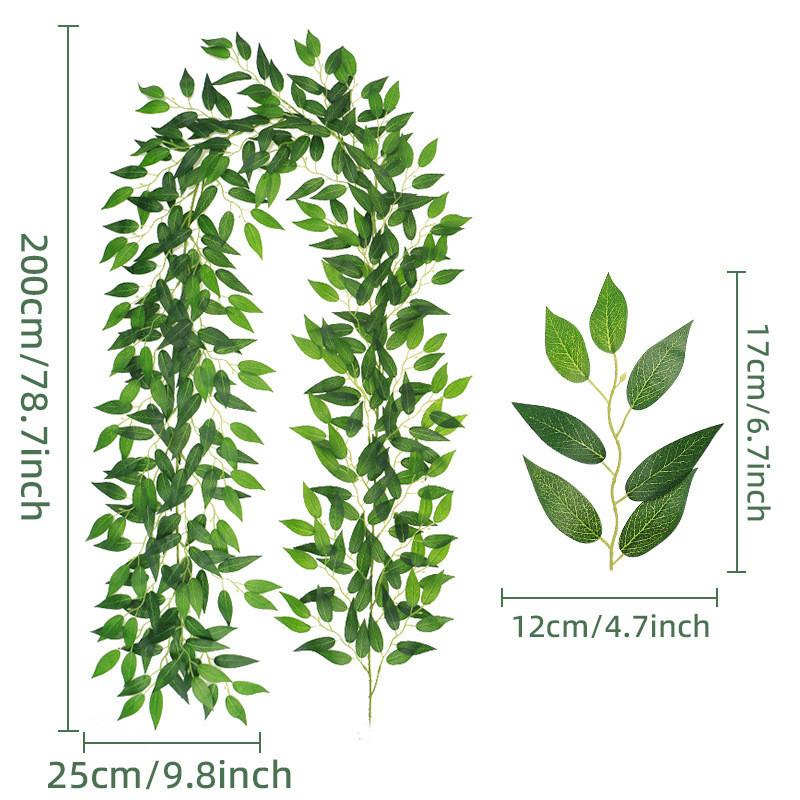 

Устойчивые к УФ-излучению искусственные ивовые лозы, идеально подходящие для декора дома и сада, уличных церемоний, свадеб и праздничных вечеринок