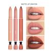 2 IN 1 Stick on-Stick Cup Lipstick Waterproof Long Lasting Lips Makeup Velvet Matte Lip Tint Pen Daily Women Cosmetics Nude Pink