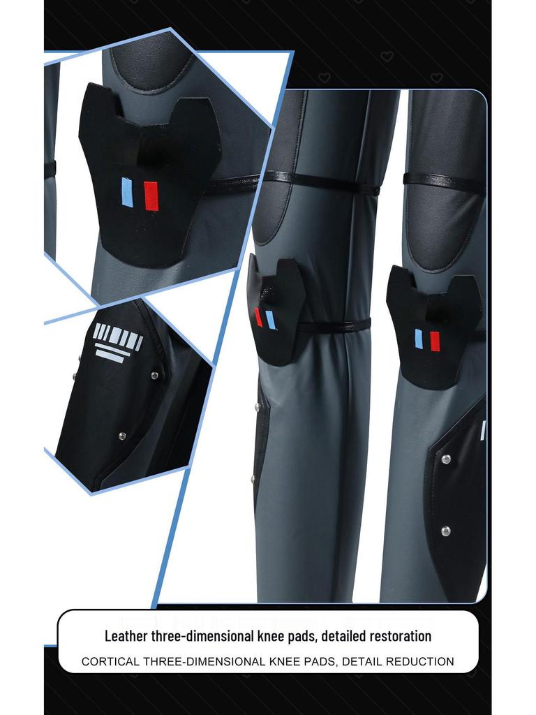 Zhu Yuan Cosplay Costume - Zero Department Criminal Investigation Team