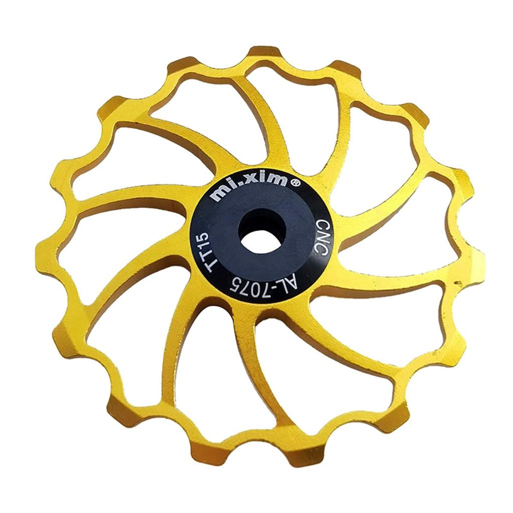 MTB Bike Rear Derailleur Pulley 15T Jockey Wheel Lightweight Aluminum Alloy