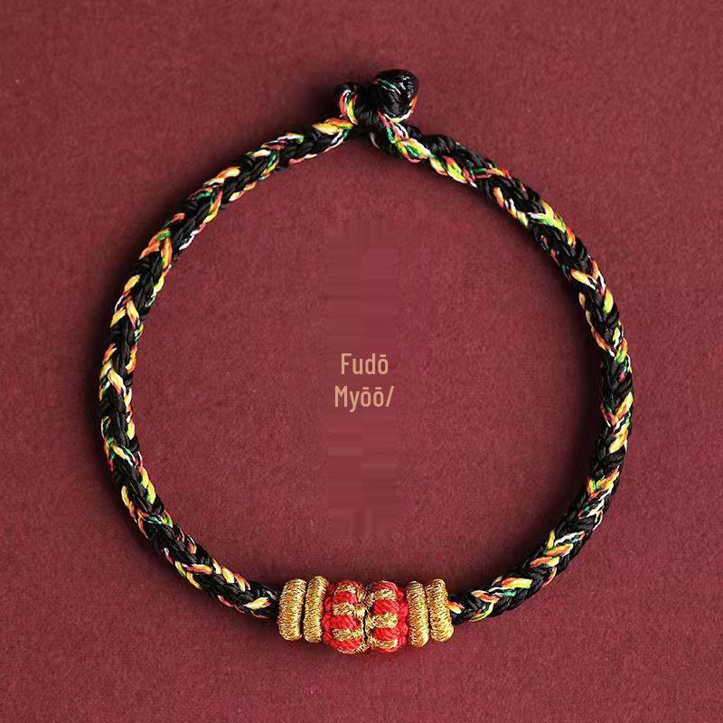Dahao Year of the Tiger Red String Zodiac Bracelet - Women's and Couples' Woven Charm