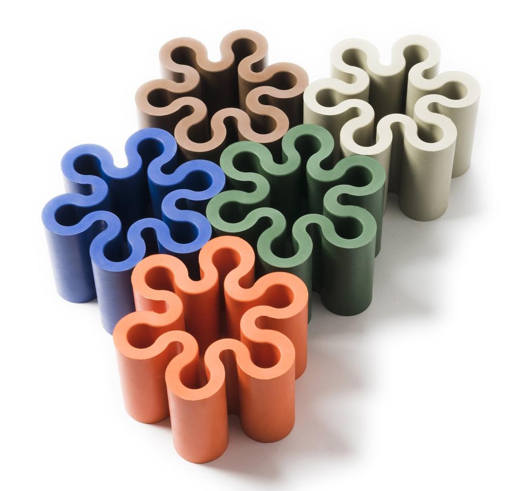H Concept +d Umbrella Stand Splash Standard Orange D-011-OR