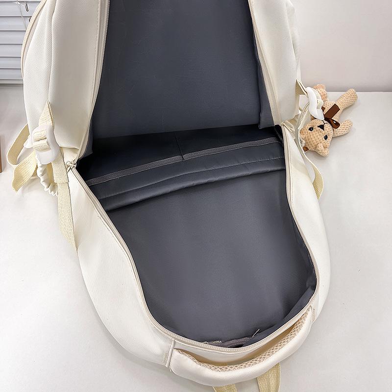 Sac à dos tendance pour femmes, imperméable et de grande capacité, pour collégiennes